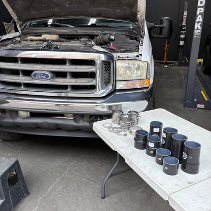 Hot and Cold Side Boot Kit for 1999.5-2003 Ford F250/F350, 7.3L Powerstroke - 2
