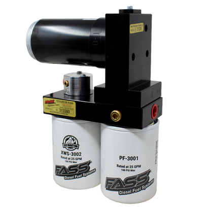 FASS Industrial Series Diesel Fuel System Class 8 Semi Universal 290GPH