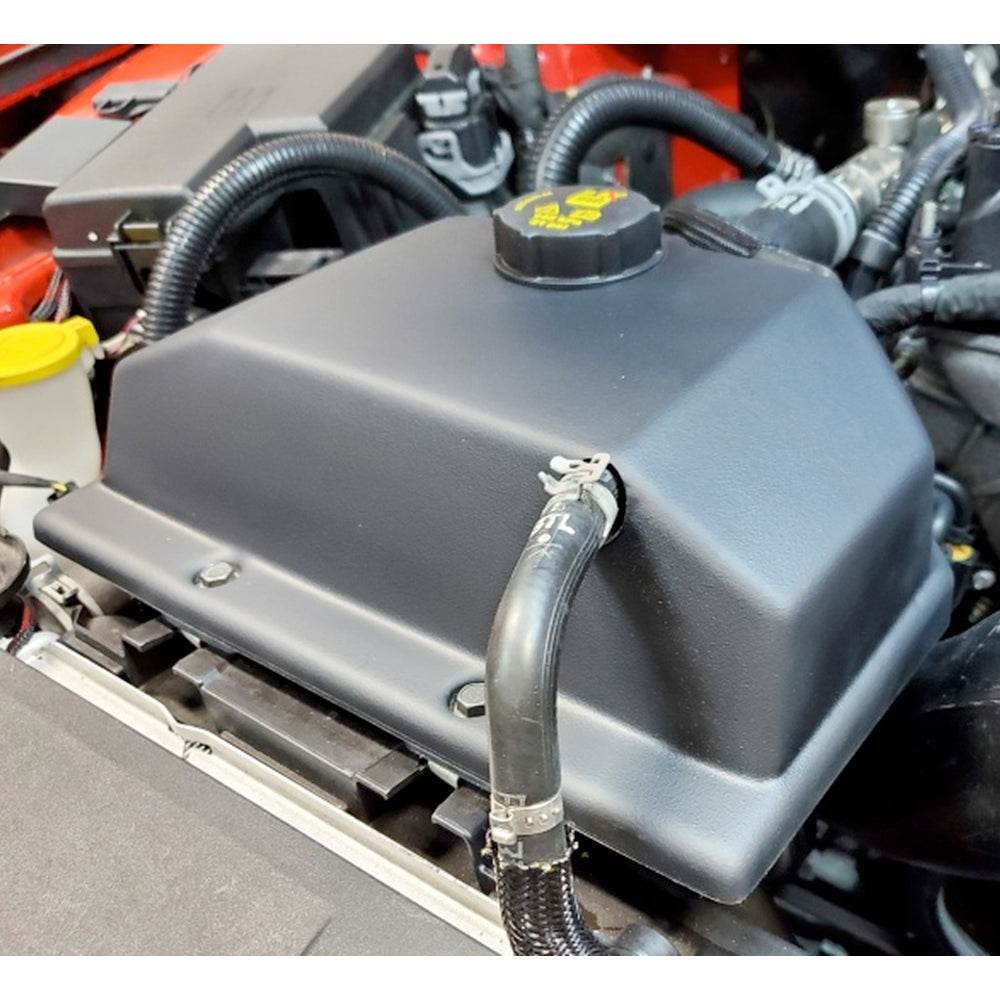 JLT Coolant Tank Cover for 2015-2023 Ford Mustang - 1