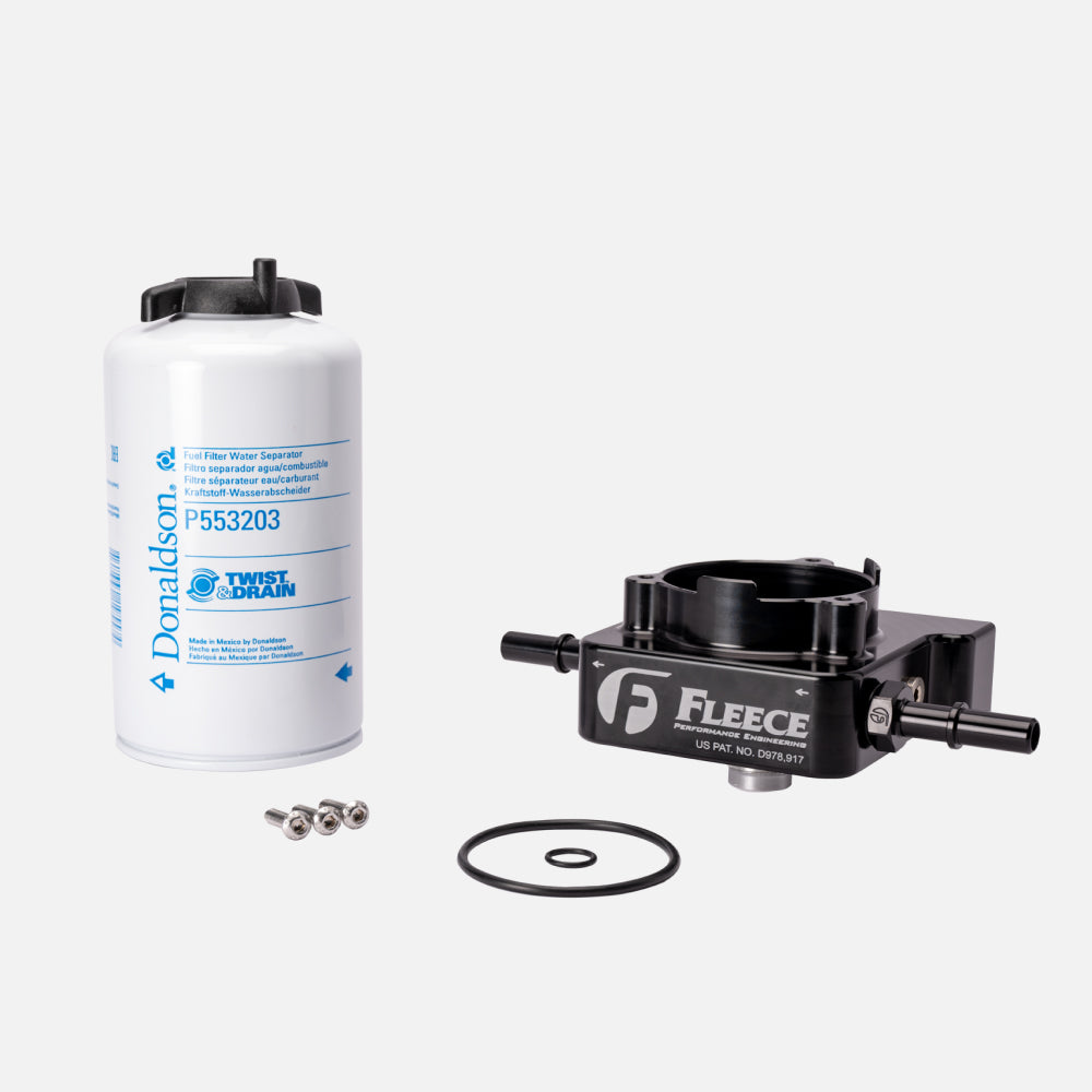 L5P Fuel Filter Upgrade Kit (2020-2024 Short Bed and 2024 Standard Cab Long Bed) Silverado/Sierra 2500/3500 Fleece Performance