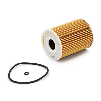 MAHLE OX 380 D Oil Filter Element, Replaces OE 642 180 00 09, 2007-2022 Mercedes-Benz Sprinter 2500/3500 3.0L V6 Diesel OM642 - view 3
