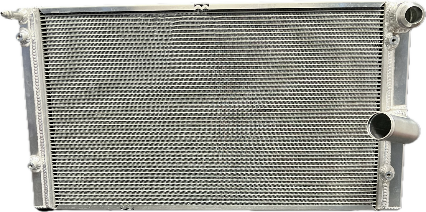 NASCAR Whelen Modified Double Pass Aluminum Radiator - Whelen (Troyer Chassis) Modified Cooling Module, Includes ORA.DB-30401.MOD oil cooler and Dual Spal 9” Fans