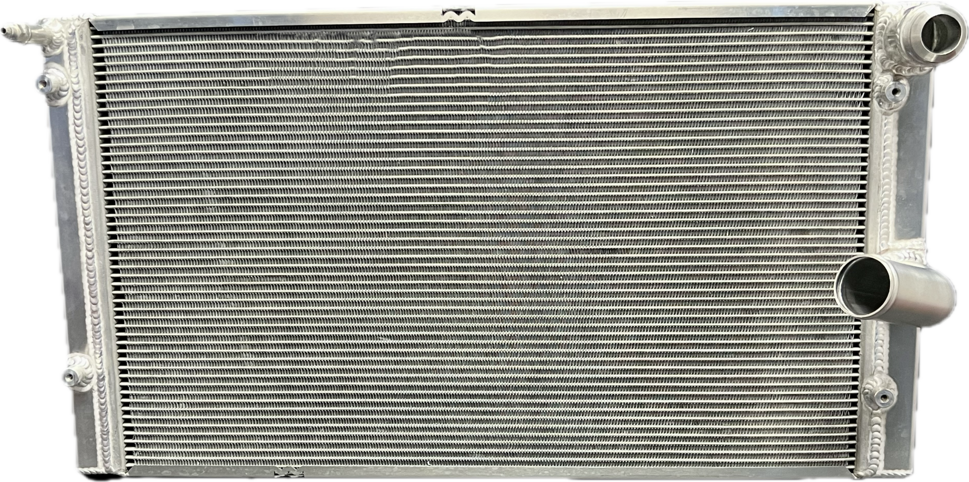 NASCAR Whelen Modified Double Pass Aluminum Radiator - Whelen (Troyer Chassis) Modified Cooling Module, Includes ORA.DB-30401.MOD oil cooler and Dual Spal 9” Fans