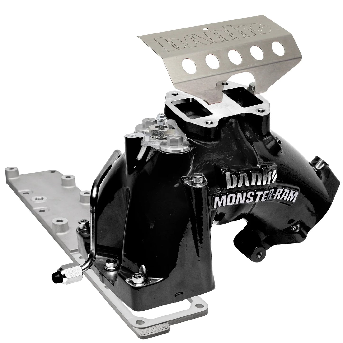 Monster-Ram Intake System for 07.5-12 Dodge Ram 2500/3500 6.7L Cummins Black Powdercoat Banks Power (EXPECT ORDER TO SHIP IN 1-2 WEEKS.) 42797-B