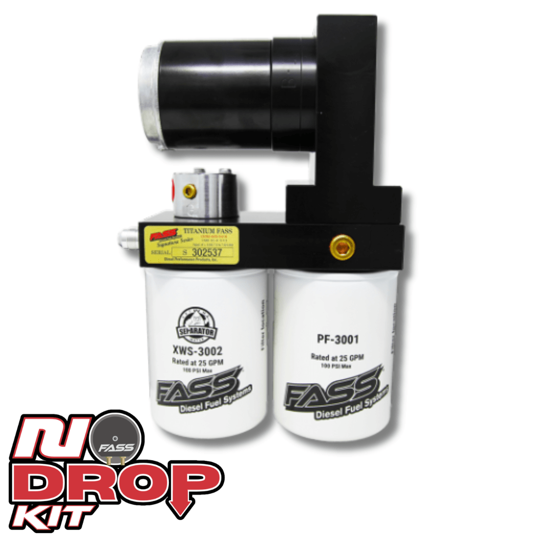No-Drop Series Plus Fuel System for 1998.5-2004 Dodge Cummins 5.9L (Stock-600hp) FASS