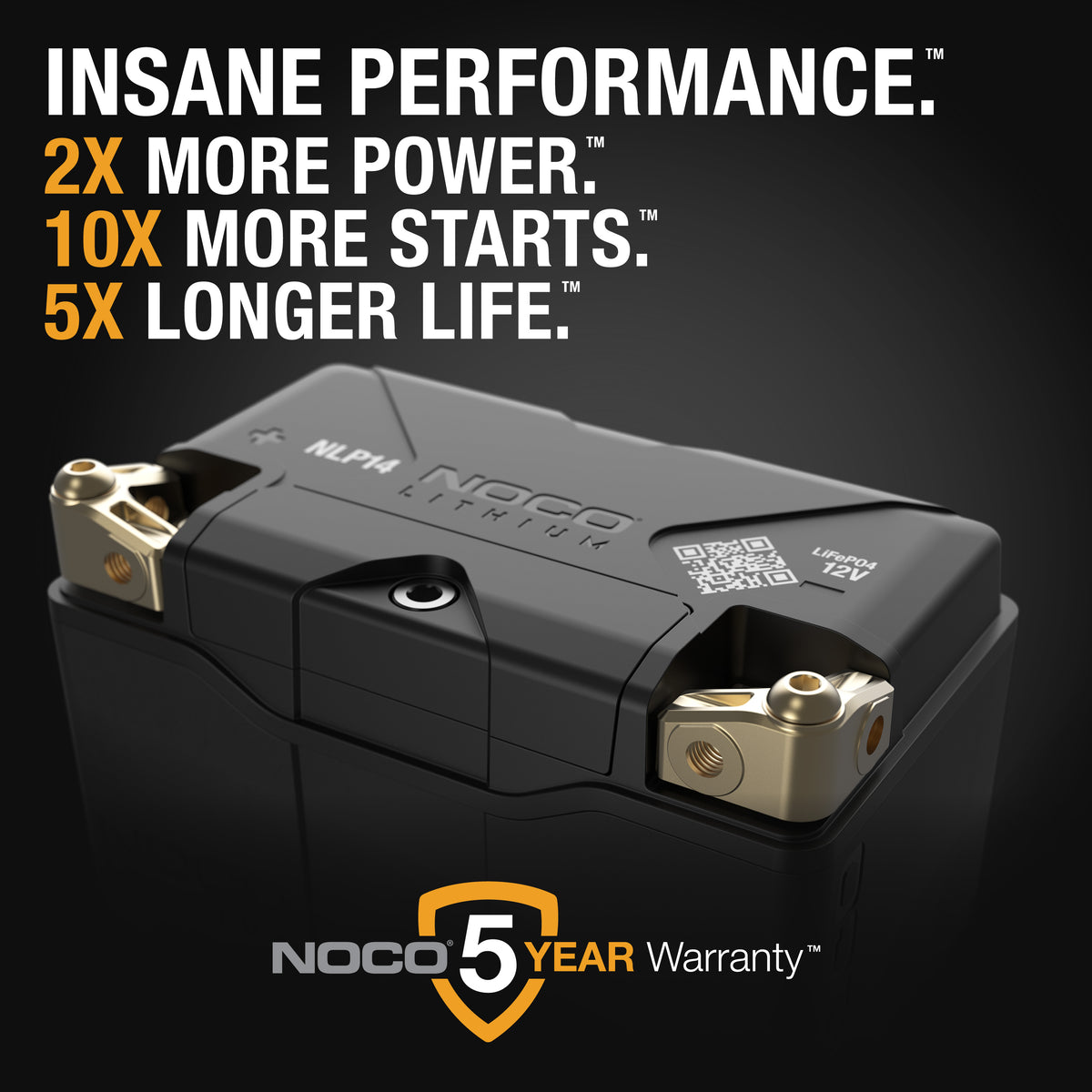 NOCO NLP14 Group 14 Powersports Battery - view 2