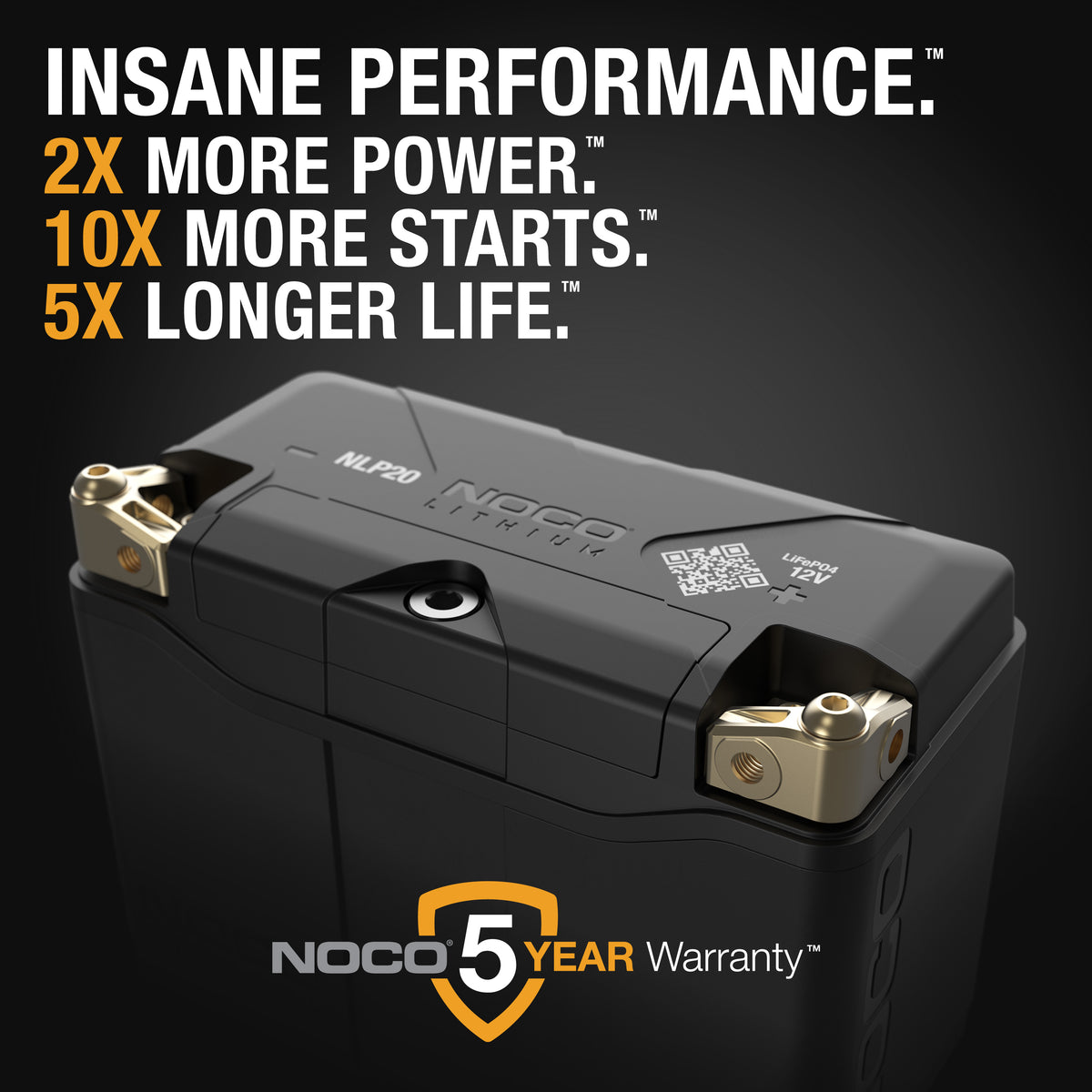 NOCO NLP20 Group 20 Powersports Battery - view 2
