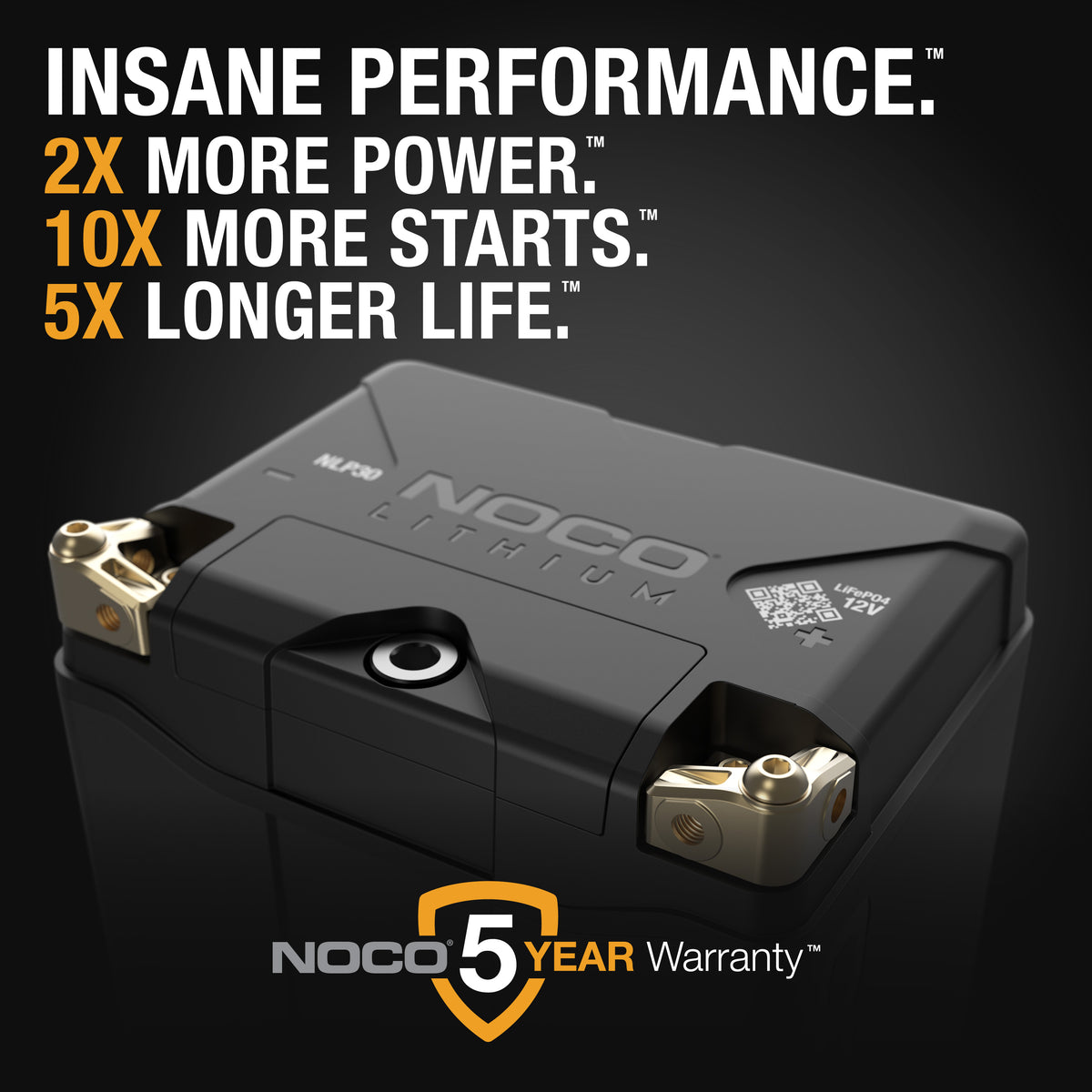 NOCO NLP30 Group 30 Powersports Battery - view 2
