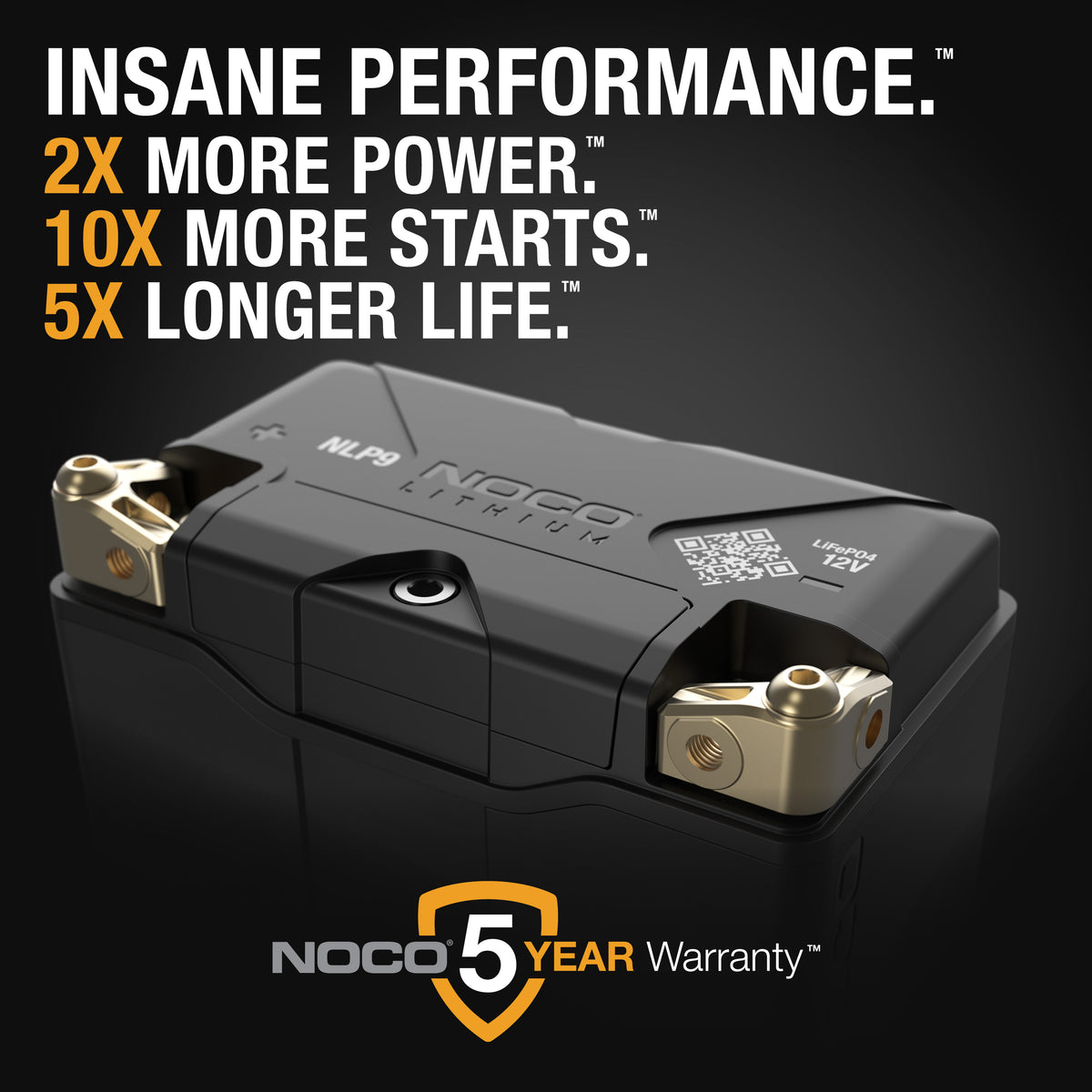 NOCO NLP9 Group 9 Powersports Battery - view 2