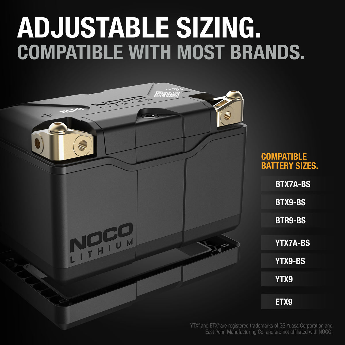 NOCO NLP9 Group 9 Powersports Battery - view 5