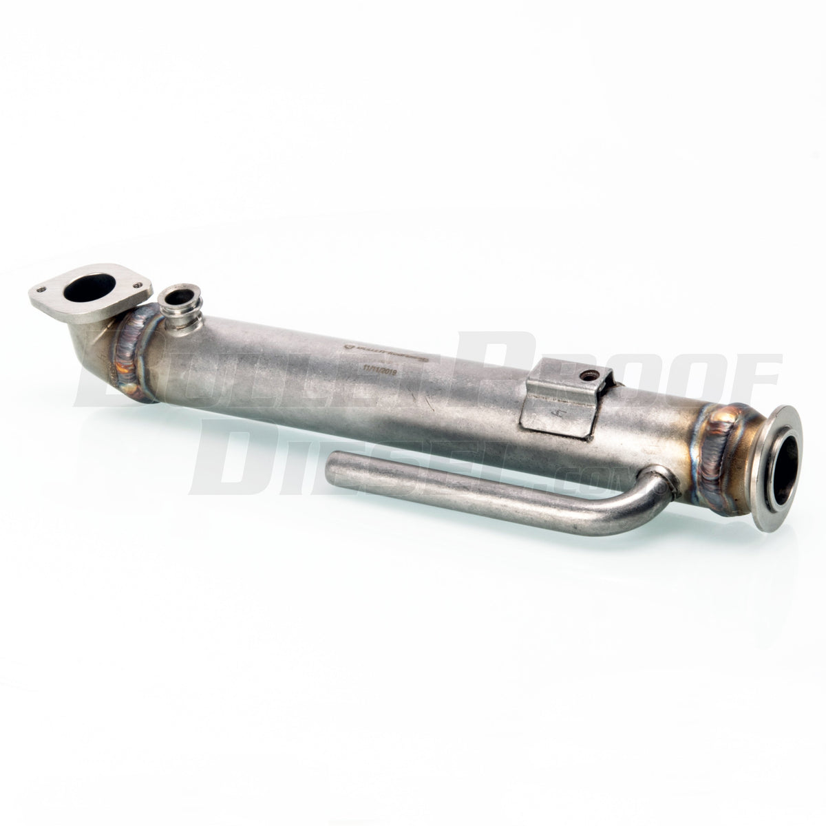 Bullet Proof Diesel 6.0L Round EGR Cooler, 2003-2004 Ford Power Stroke, Replaces 3C3Z-9P456-B NT-EGRC-0 - view 3