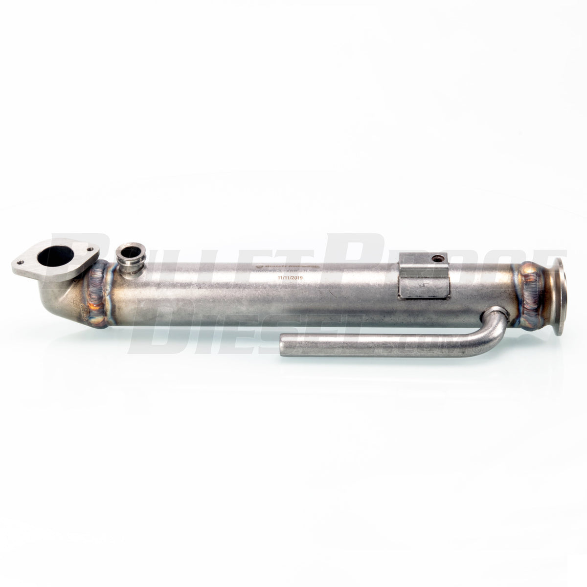 Bullet Proof Diesel 6.0L Round EGR Cooler, 2003-2004 Ford Power Stroke, Replaces 3C3Z-9P456-B NT-EGRC-0 - view 2