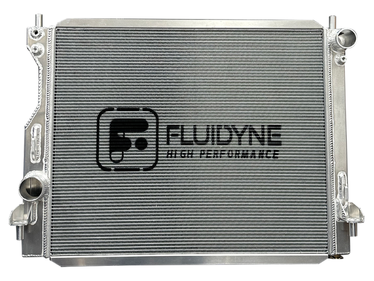 2007-2014 Mustang GT500 3-Row Aluminum Radiator, 5MM fin, 1.75 Inches Inlet, 2 Inches Outlet - 07-14 Mustang GT / GT500 3-row, 5mm, Single Pass Radiator