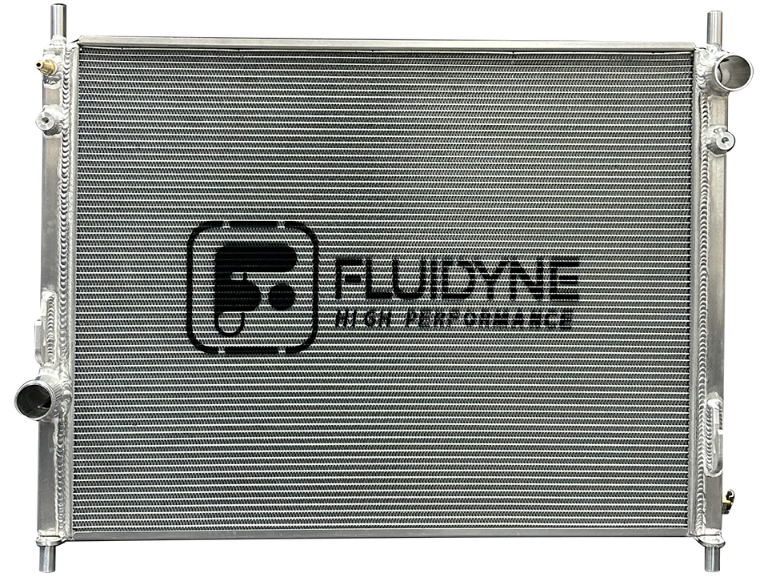 2015-2023 Ford Mustang 3 Row Aluminum Radiator - 15-23 Mustang GT, GT-350, 350R, 3-row 5mm, Single pass