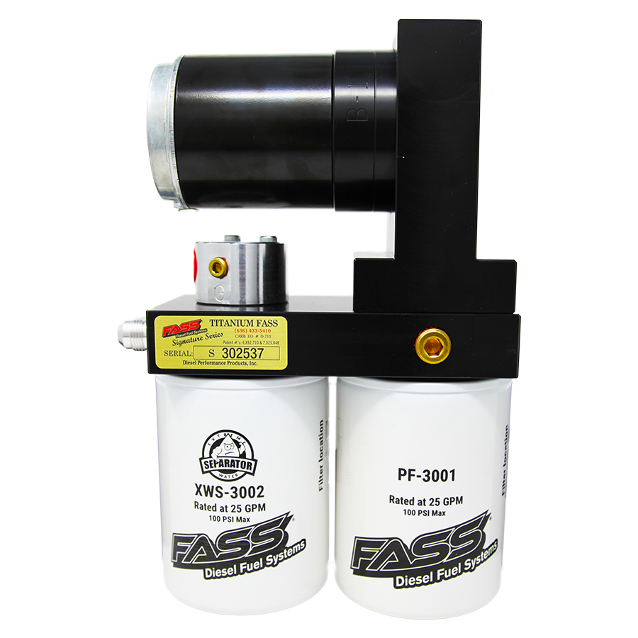 FASS Titanium Signature Series Diesel Fuel System 165GPH GM 6.5L Turbo Diesel 1992-2000