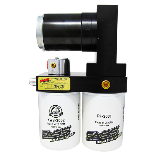 FASS Titanium Signature Series Diesel Fuel System 100GPH GM Duramax 6.6L 2001-2010