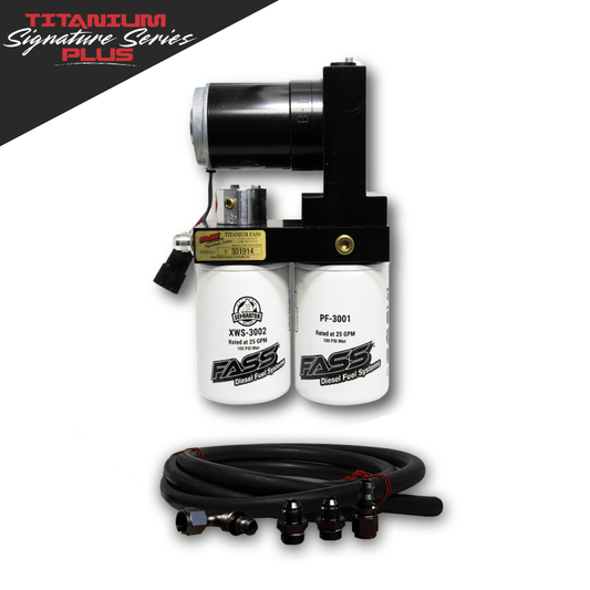 Titanium Signature Series Plus Fuel System for 2011-2014 Silverado/Sierra Duramax 6.6L (Stock-600hp) FASS