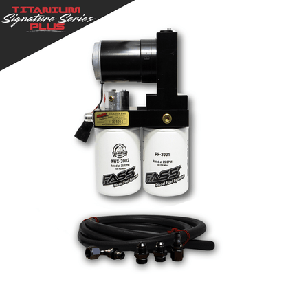Titanium Signature Series Plus Fuel System for 2005-2018 and 2021-2024 Dodge RAM Cummins 5.9L and 6.7L (Stock-600hp) FASS