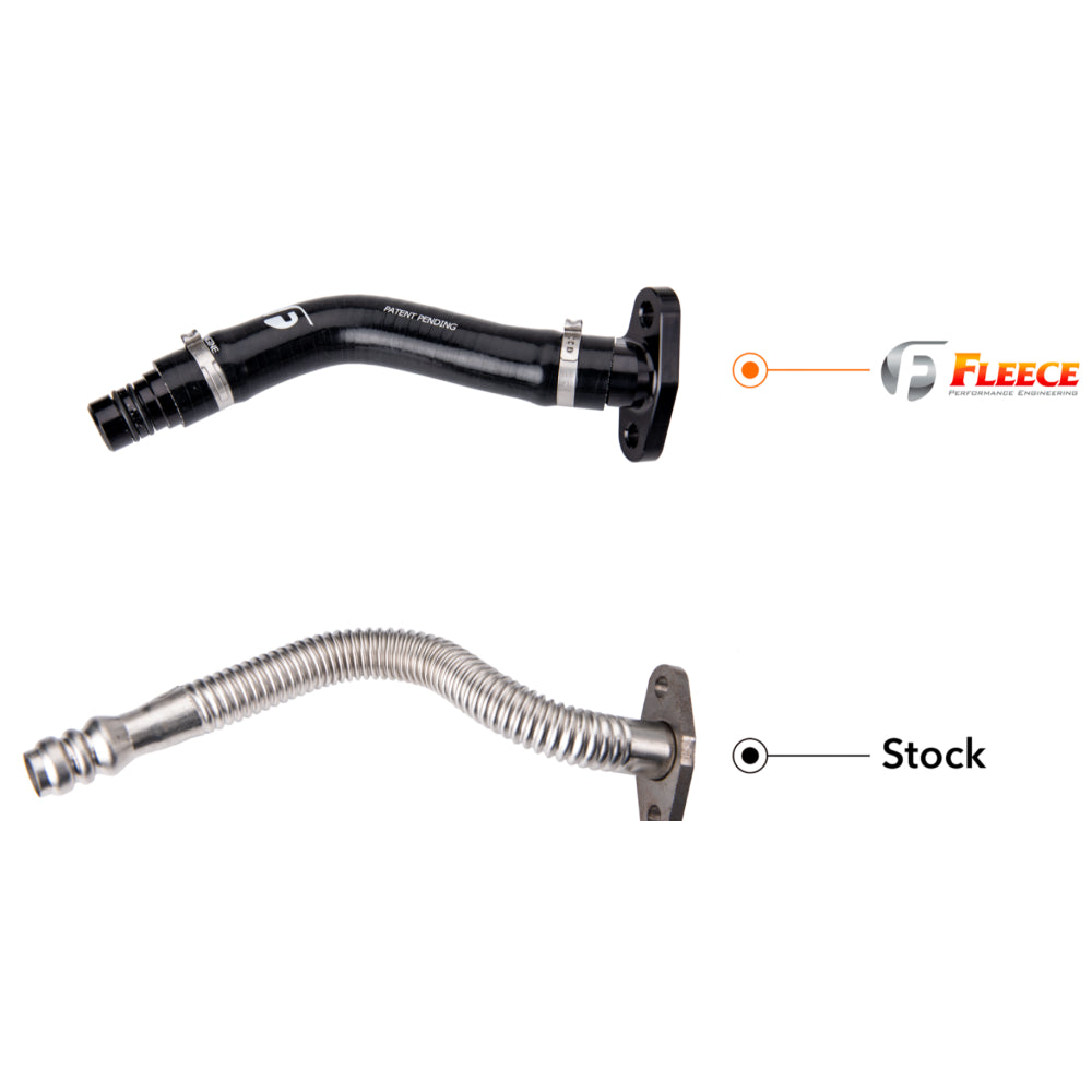 Turbo Drain Tube Kit for 2003-2007 5.9L Cummins Fleece Performance