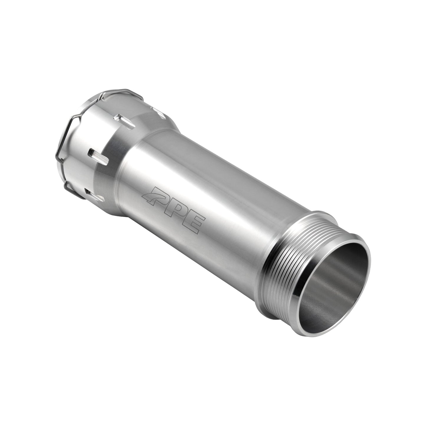 Turbo Resonator Delete Kit - GM 3.0L Duramax 2020-2026 - Billet - Raw 115020400