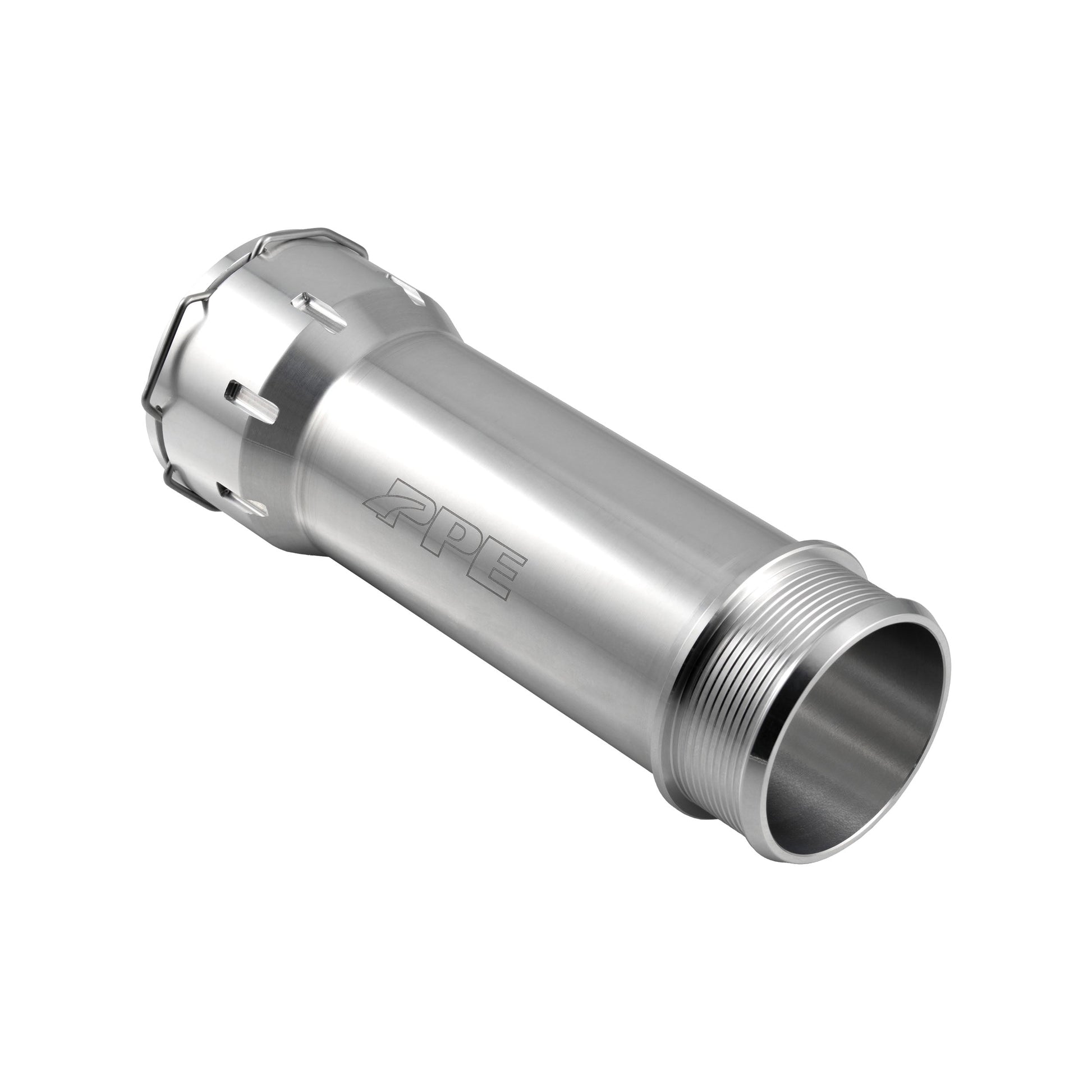 Turbo Resonator Delete Kit - GM 3.0L Duramax 2020-2026 - Billet - Raw 115020400
