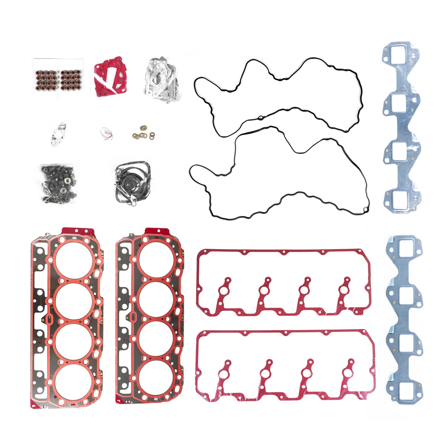 LBZ Duramax “Solid Seal” Kit – Upper Gasket Kit w/ Grade “C” Head Gasket &amp; 220ksi Head Studs. CA Excl.