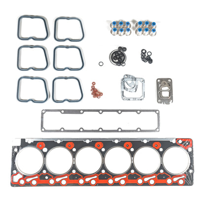 “Solid Seal” kit – Upper gasket kit w/ standard thickness head gasket and a set of 220ksi head studs. CA Excl.