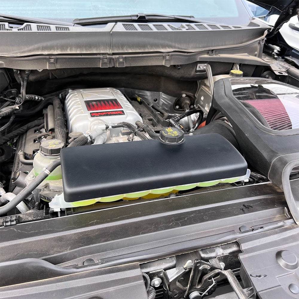 JLT Coolant Tank Cover for 2015-2025 F-150 & Raptor - 1
