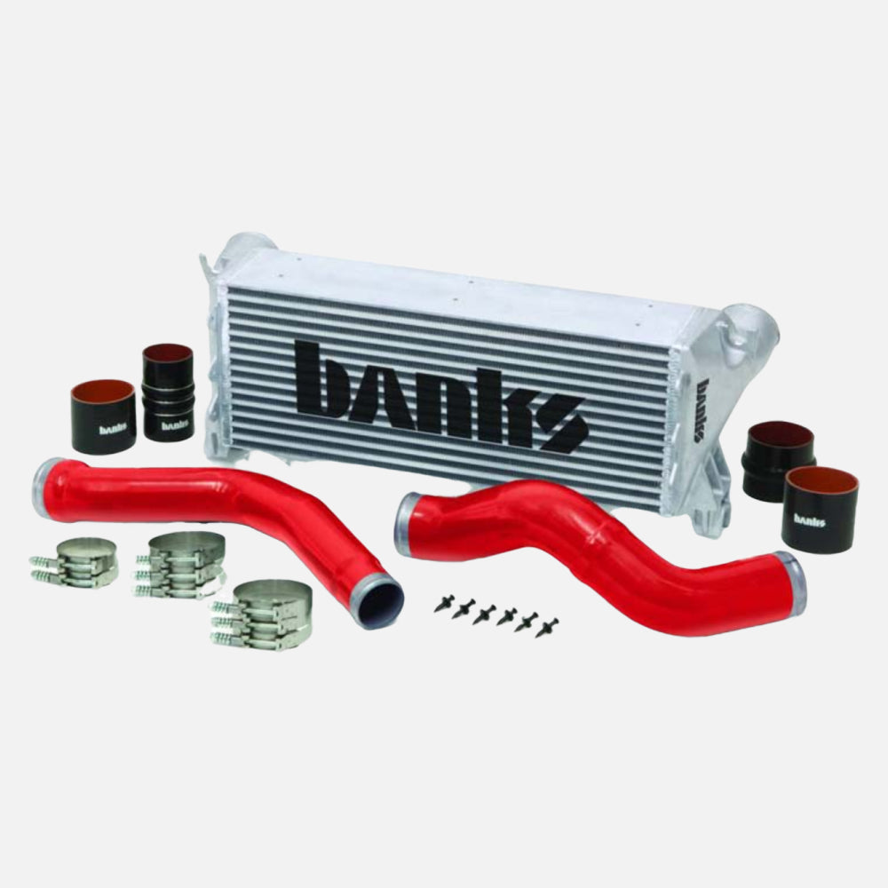 BANKS POWER 25987 RED TECHNI-COOLER INTERCOOLER SYSTEM (2013-2018) RAM BP25987