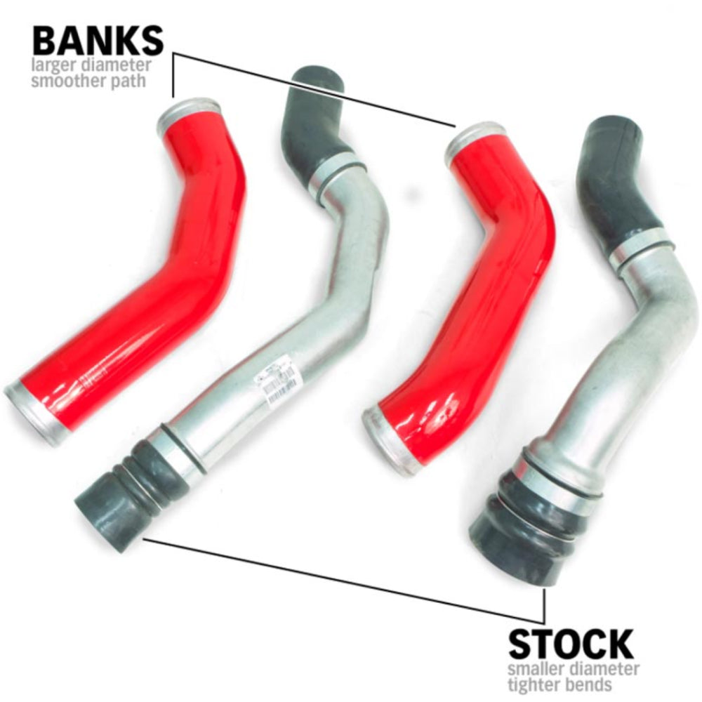 BANKS POWER 25987 RED TECHNI-COOLER INTERCOOLER SYSTEM (2013-2018) RAM BP25987