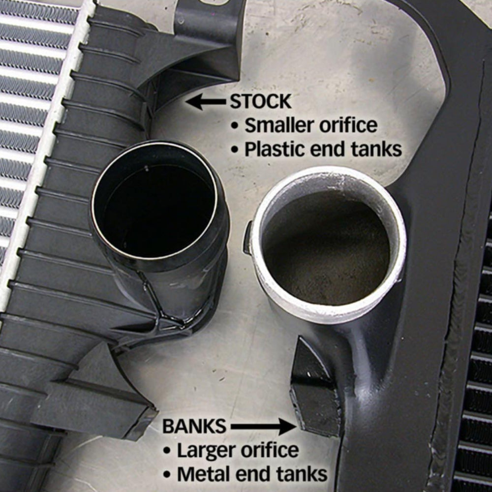 BANKS POWER TECHNI-COOLER INTERCOOLER SYSTEM (POWERSTROKE 6.0L) 2003-2004 Ford 25974