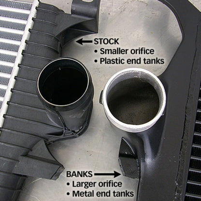 BANKS POWER TECHNI-COOLER INTERCOOLER SYSTEM (POWERSTROKE 6.0L) 2003-2004 Ford 25974