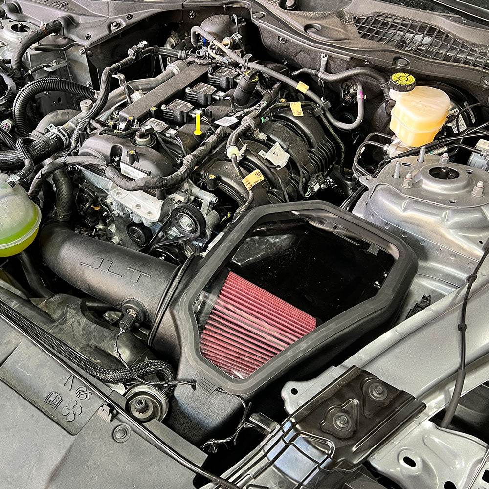JLT Cold Air Intake with Snap-In Lid for 2015-22 Ford Mustang Ecoboost 2.3L Turbo - NO TUNE REQUIRED - 3