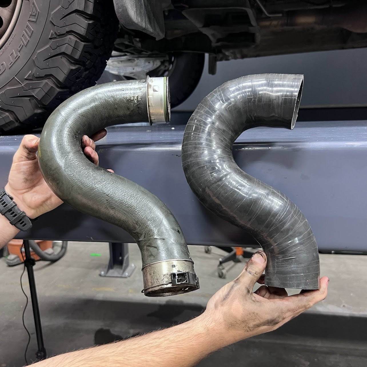 Cold Side Intercooler Pipe for 2019-2022 Mercedes Sprinter 3.0L Diesel - 3