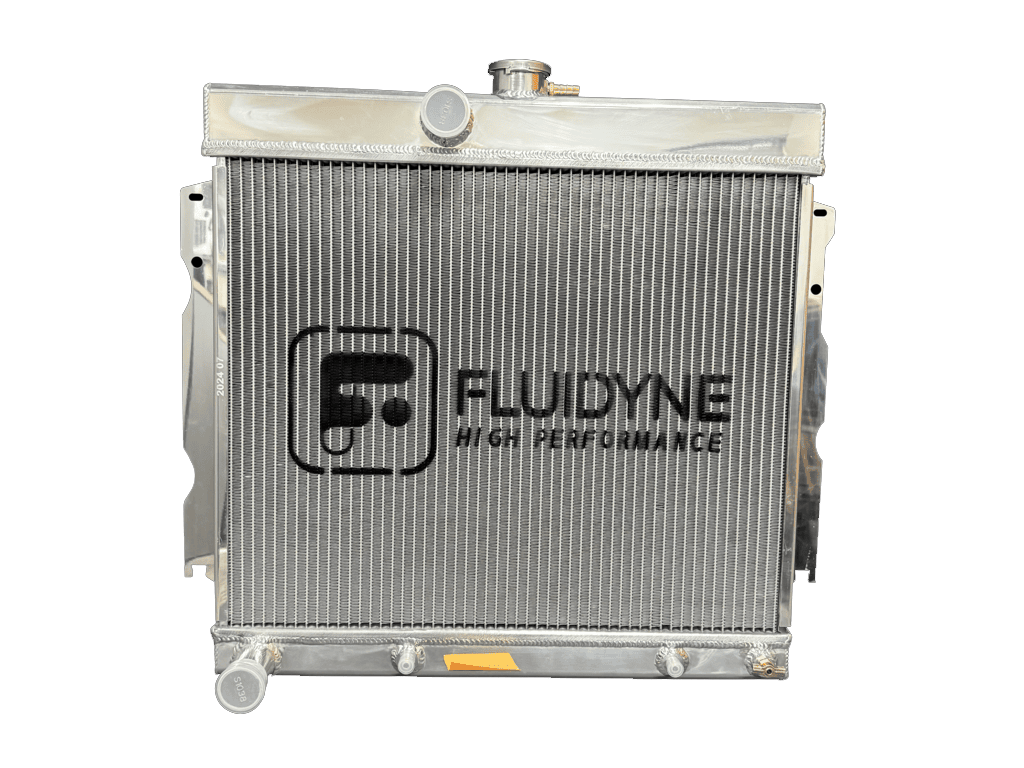 1964-1969 Dodge, Plymouth Mopar 3 Row Automatic Polished Aluminum Radiator 26x23