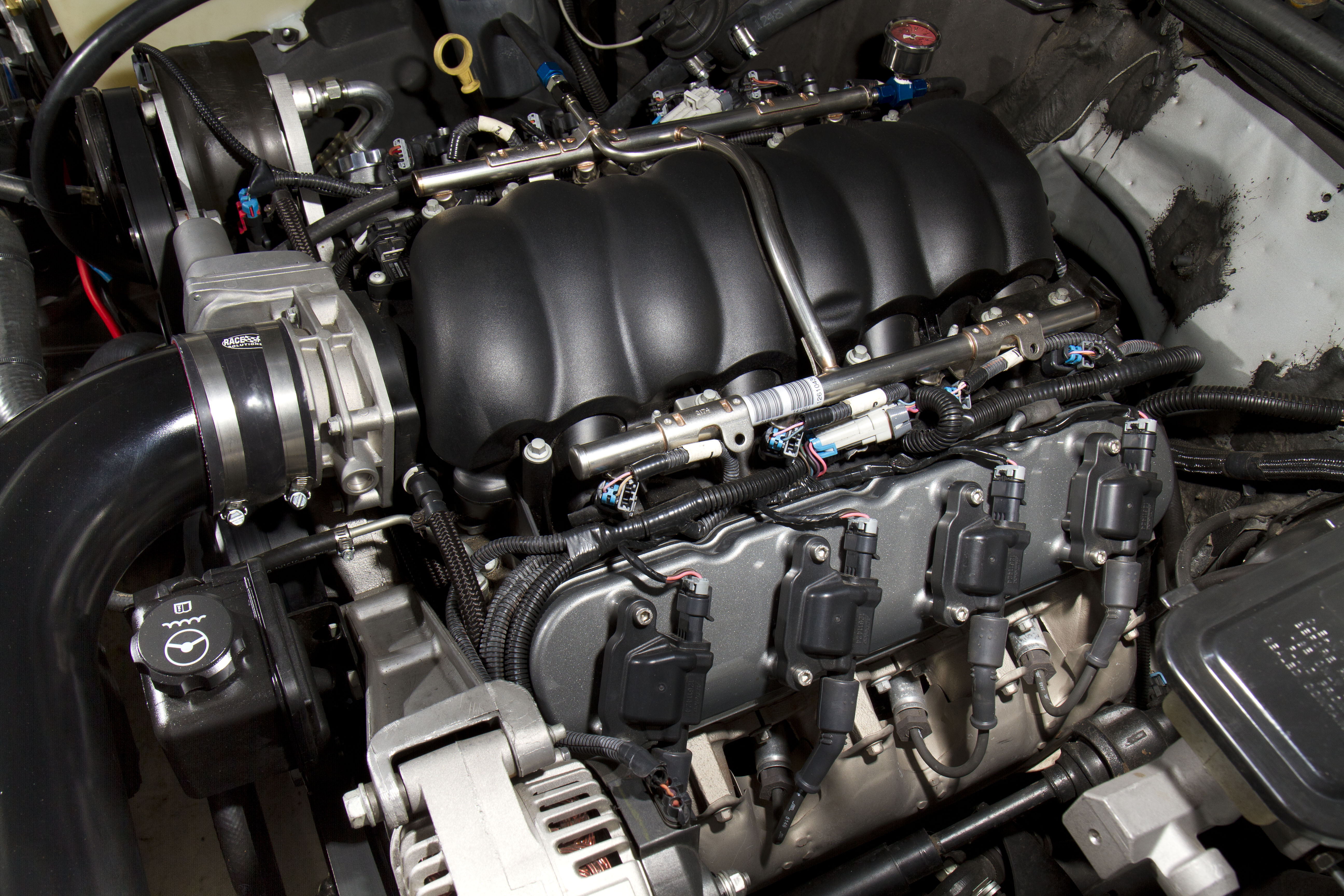 LS Valve Covers - Satin Black Textured Finish 241-91 – Dave's Auto