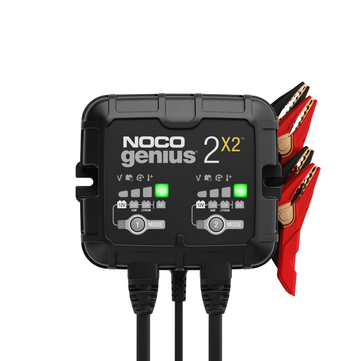 NOCO GENIUS2X2 4A 2-Bank Battery Charger - view 1