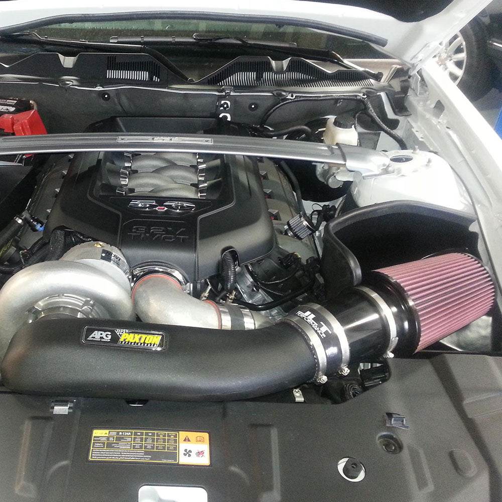 JLT Air Box-Blow Through for 2011-2014 Ford Mustang GT with Vortech or Paxton Supercharger - 1