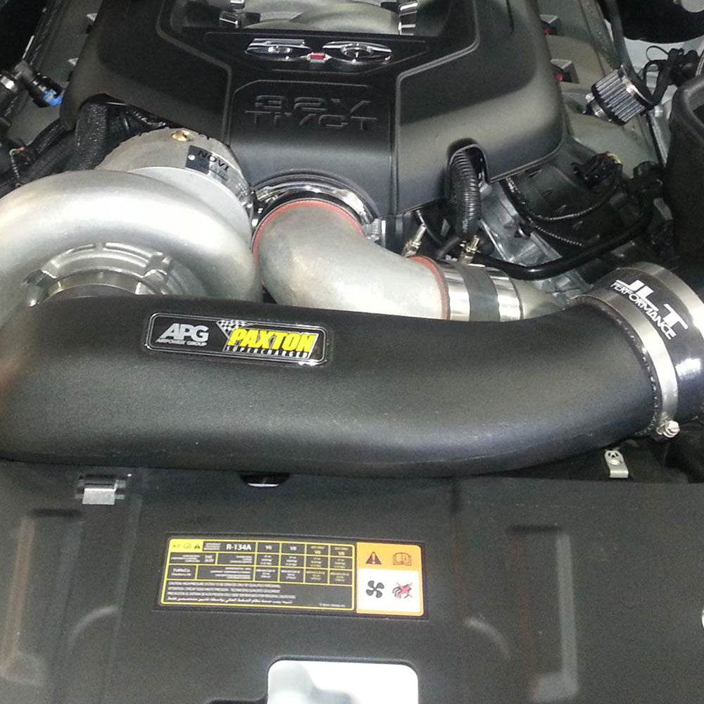 JLT Air Box-Blow Through for 2011-2014 Ford Mustang GT with Vortech or Paxton Supercharger - 2