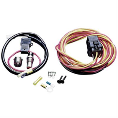 Fan Harness Kit With 165/185 Degree Thermostat, no Bung
