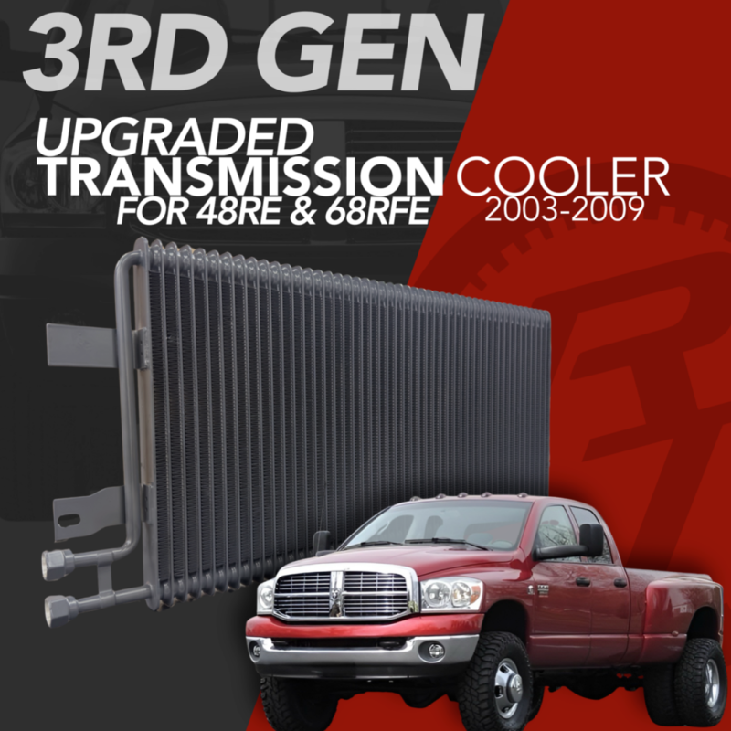 2003 - 2009 3RD GEN 48RE FLUIDYNE UPGRADED TRANSMISSION  COOLER RT-48-0309
