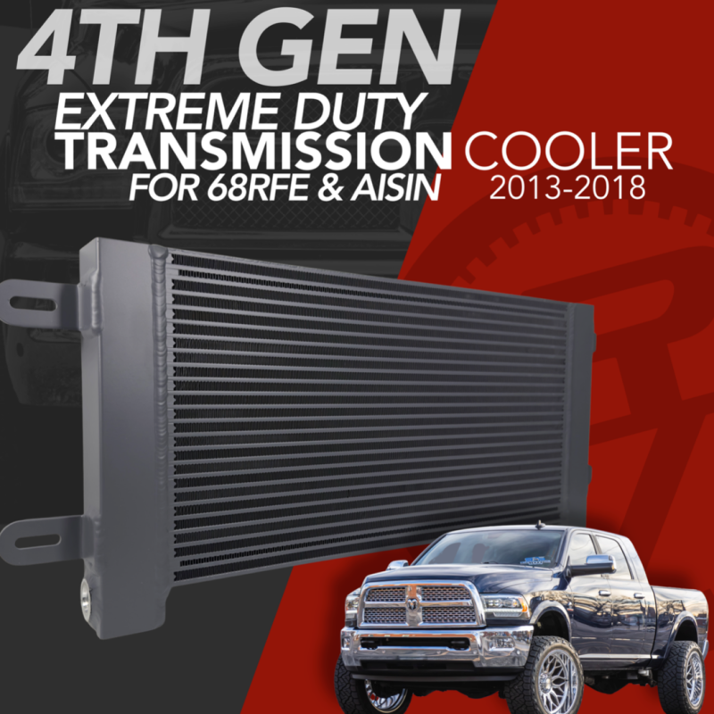 2015 - 2018 4TH GEN 68RFE / AS69 FLUIDYNE EXTREME DUTY BAR PLATE COOLER