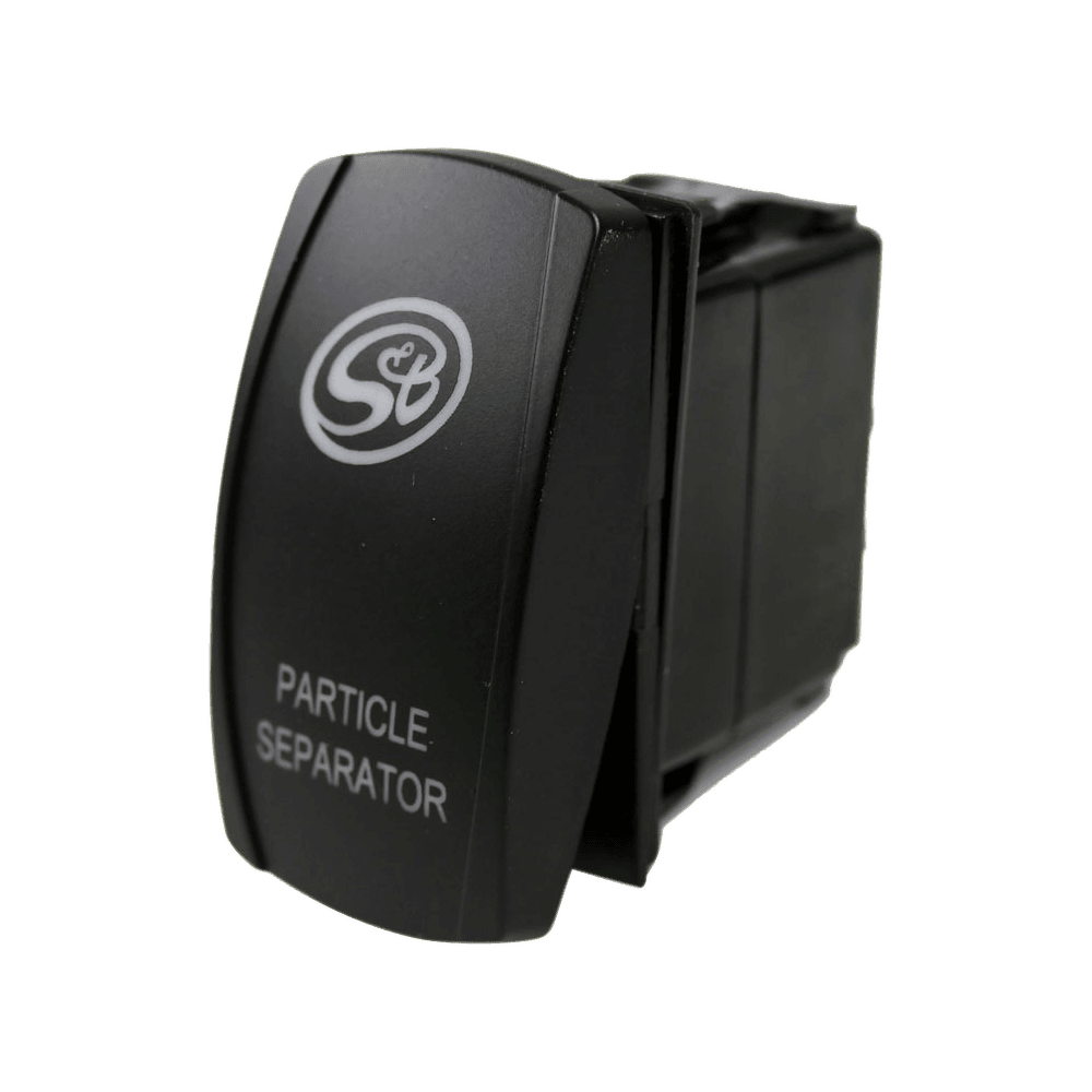 LED Rocker Switch w/ S&B Logo for Particle Separator - 2