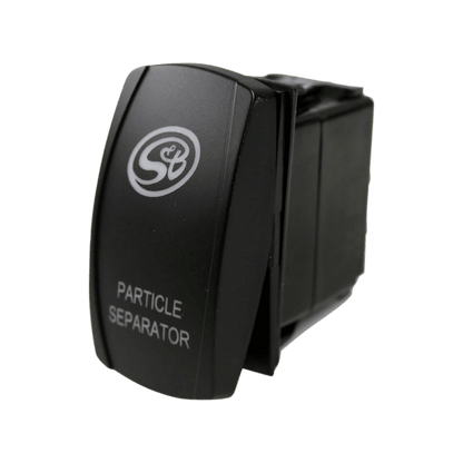 LED Rocker Switch w/ S&B Logo for Particle Separator - 2