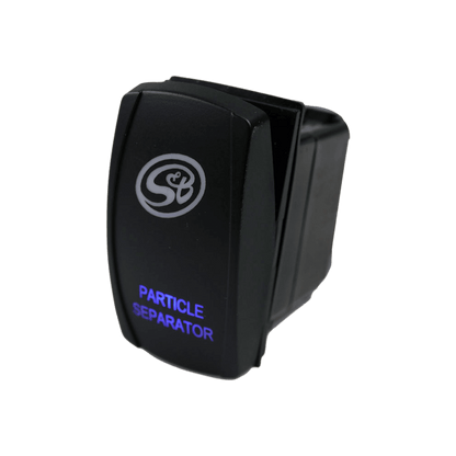 LED Rocker Switch w/ S&B Logo for Particle Separator - 3