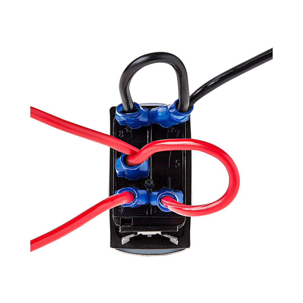 LED Rocker Switch w/ S&B Logo for Particle Separator - 4