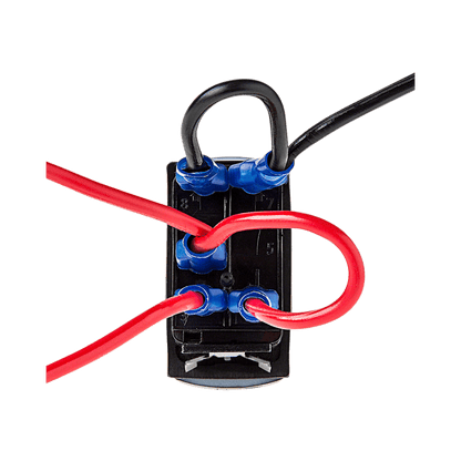 LED Rocker Switch w/ S&B Logo for Particle Separator - 4
