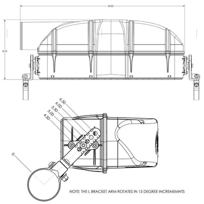 Particle Separator for 2014-2023 Polaris RZR XP 1000 - 6