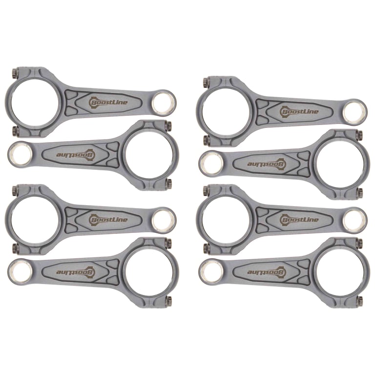 Chevy LS LT Connecting Rod Set 6.125 in. Length – ARP 2000 Bolts (BoostLite)