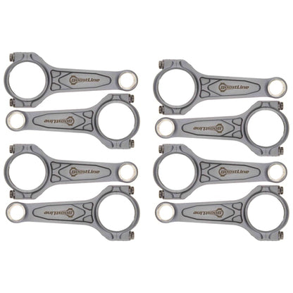 Chevy LS LT Connecting Rod Set 6.125 in. Length – ARP 2000 Bolts (BoostLite)
